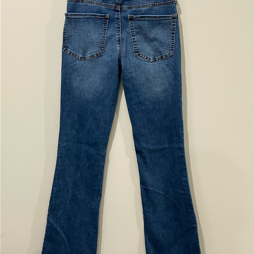 SO Women's Flare Jeans in Deep Blue